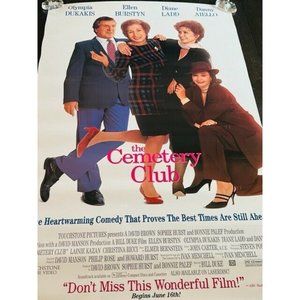 Movie Theater Cinema Poster Lobby Card 1993 Cemetery Club Olympia Dukakis Aiello